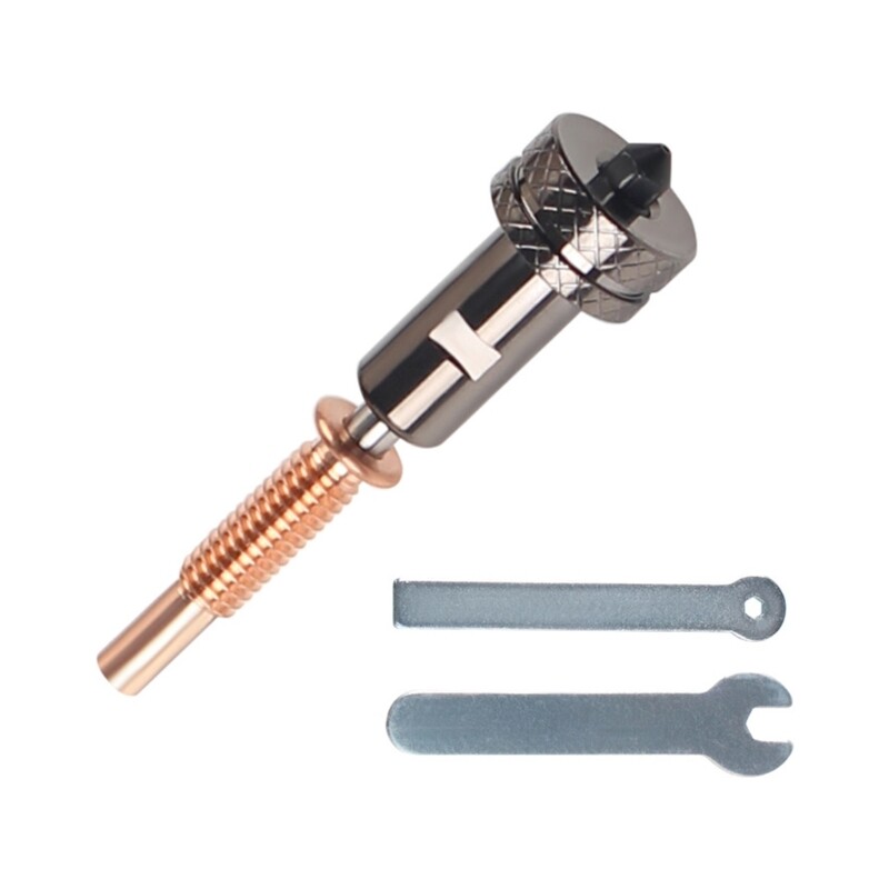 Quick Swap 3D Printer Nozzle Hardened Steel Nozzle Replacement for 3D Printer