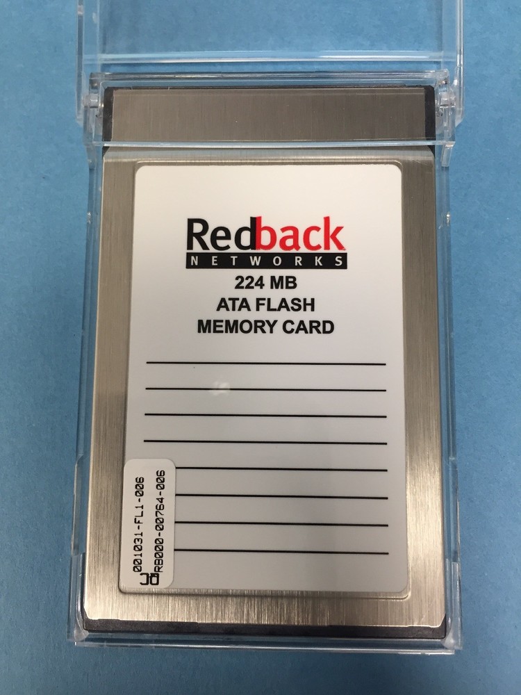 MEM-FLASH-PC224MB Redback 224MB ATA FLASH Memory Cards 905-0105 Type I