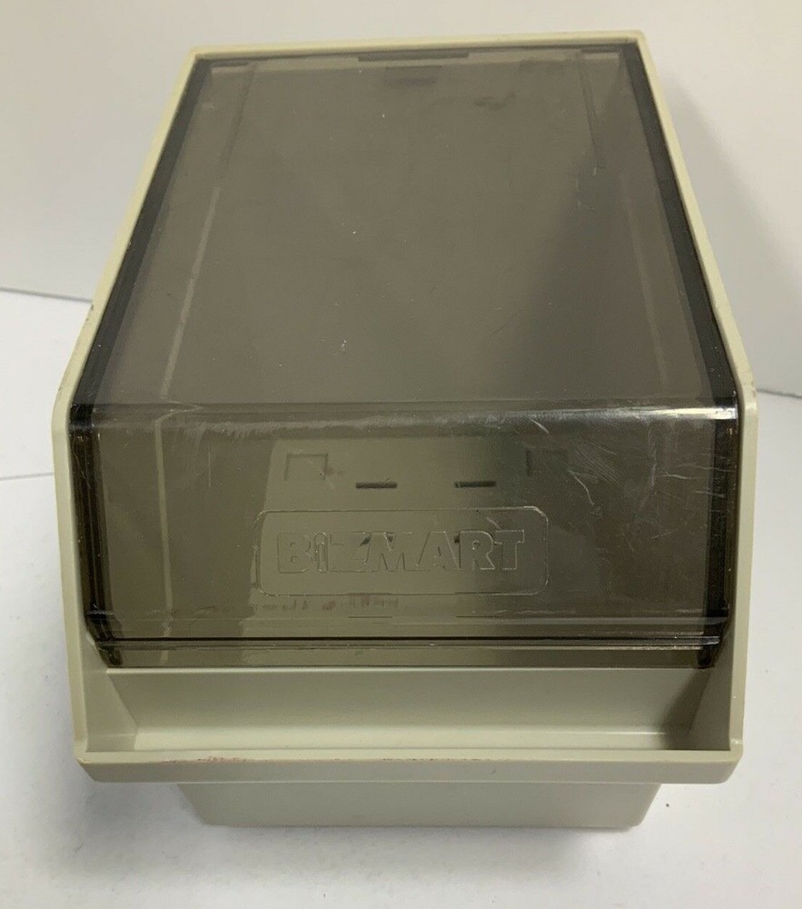 Bizmart 3.5” Floppy Disk Storage Container 6”x4.5”x4” ElectronicsRecycledCom