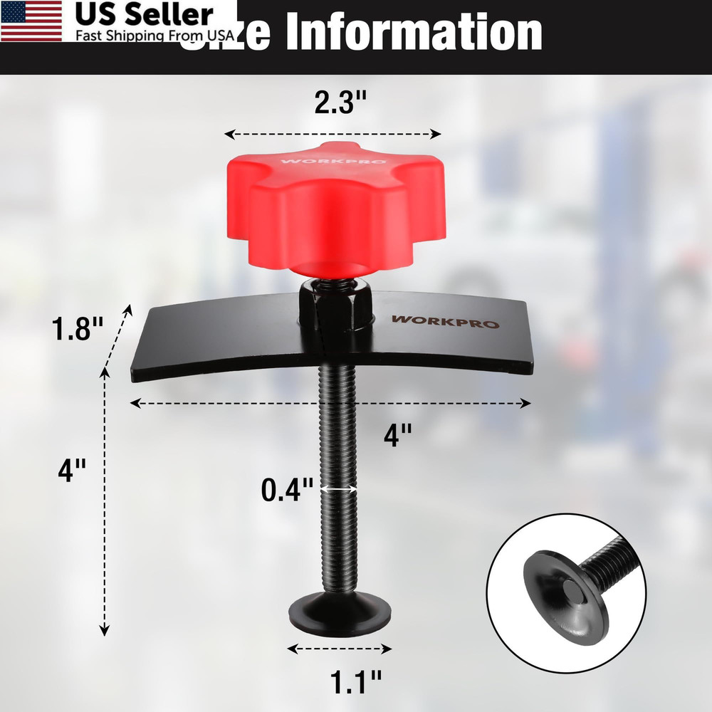 WORKPRO Brake Pad Spreader, Disc Spreader Tool, Standard