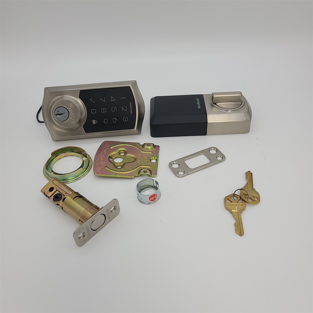 Kwikset SmartCode 270 Keyless Electronic Touchpad Deadbolt, Auto Door Lock