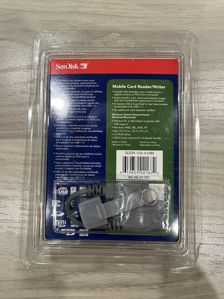 Flash Drive / SanDisc Reader/Writer Mobile Card Usb 2.0