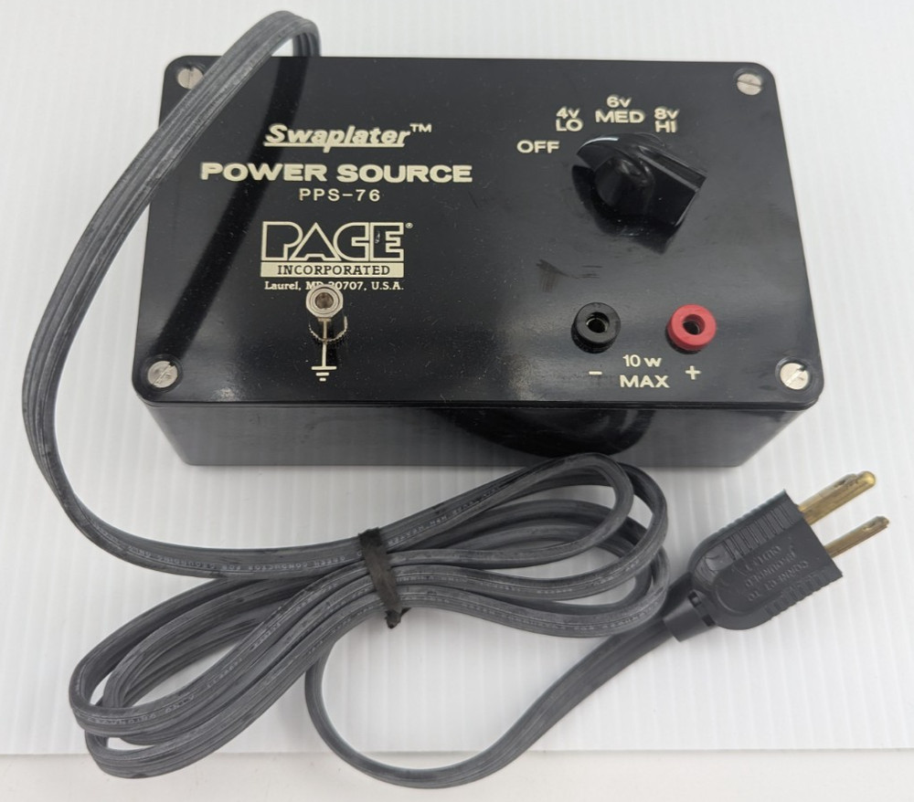 Pace Swaplater PPS-76 Soldering / Desoldering Station Power Source