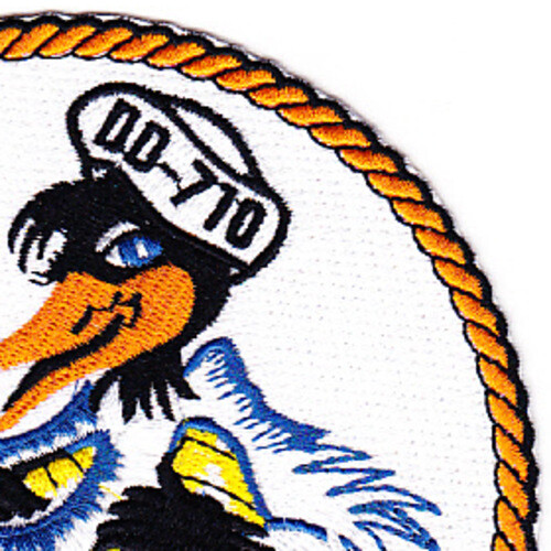 USS Gearing DD-710 Destroyer Ship Patch