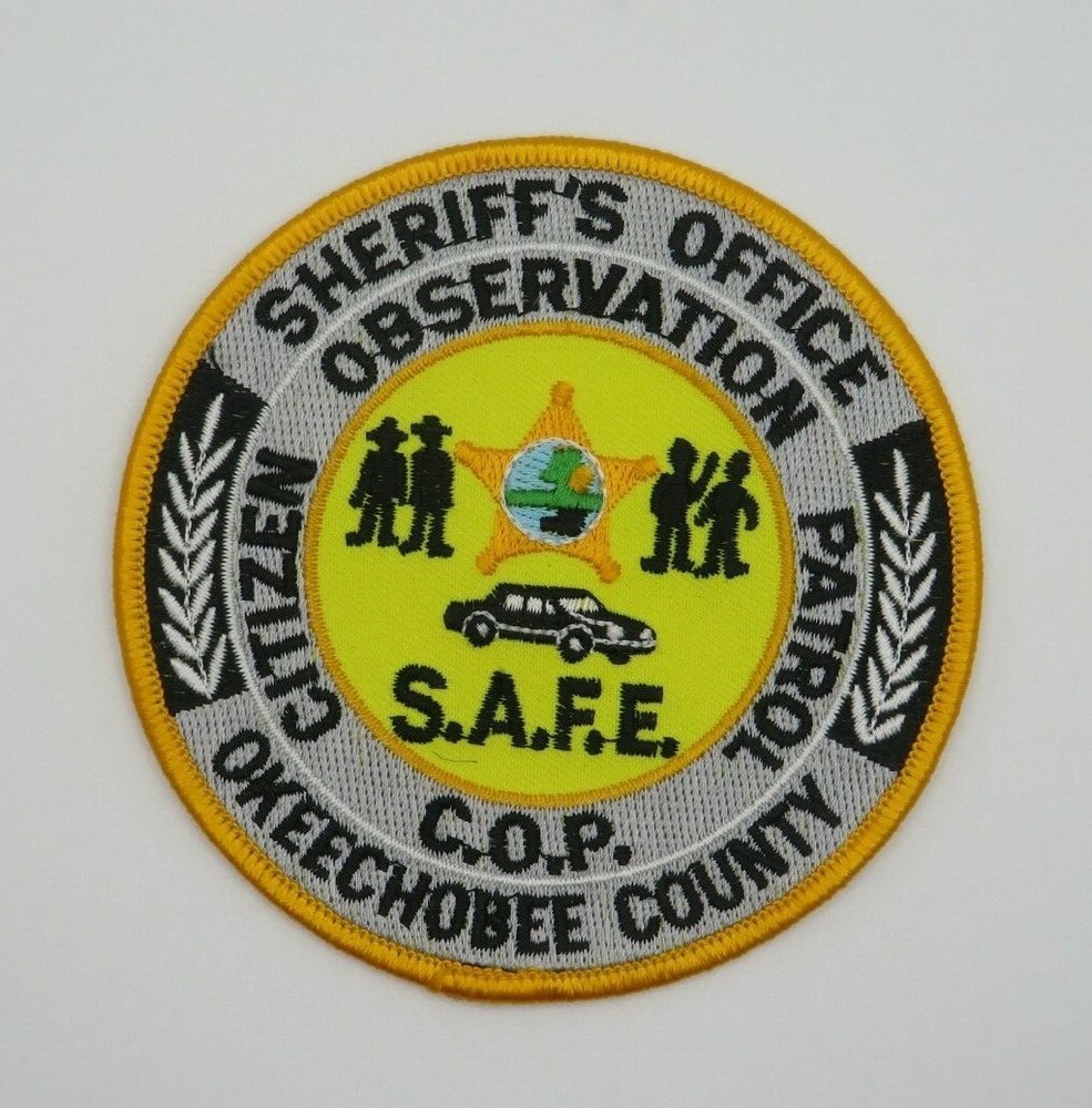 Okeechobee County Sheriff's Office Florida Citizens Observation Patrol Patch