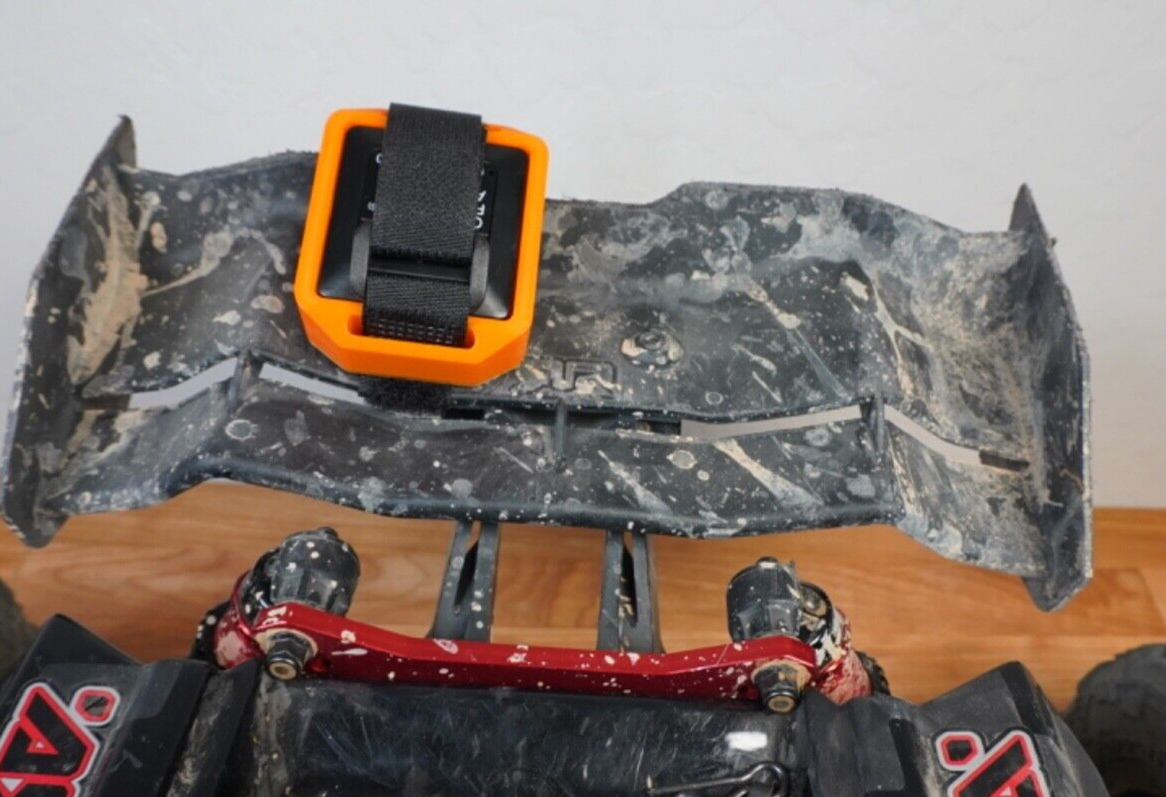 SKYRC GNSS GPS GSM020 Performance Analyzer Mounting System With USB Port Orange