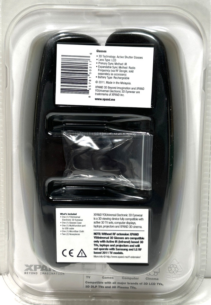 XPAND YOUniversal 3D Glasses NEW - size medium