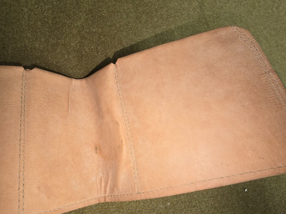 WWII US Army Leather Money Belt