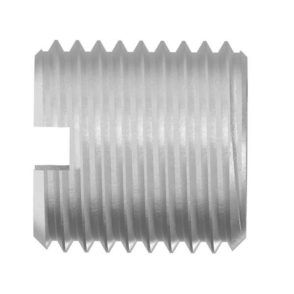 Thin Wall Self Locking Thread Insert, 3/8"-24 Int Thrd Sz, 18-8 Stainless