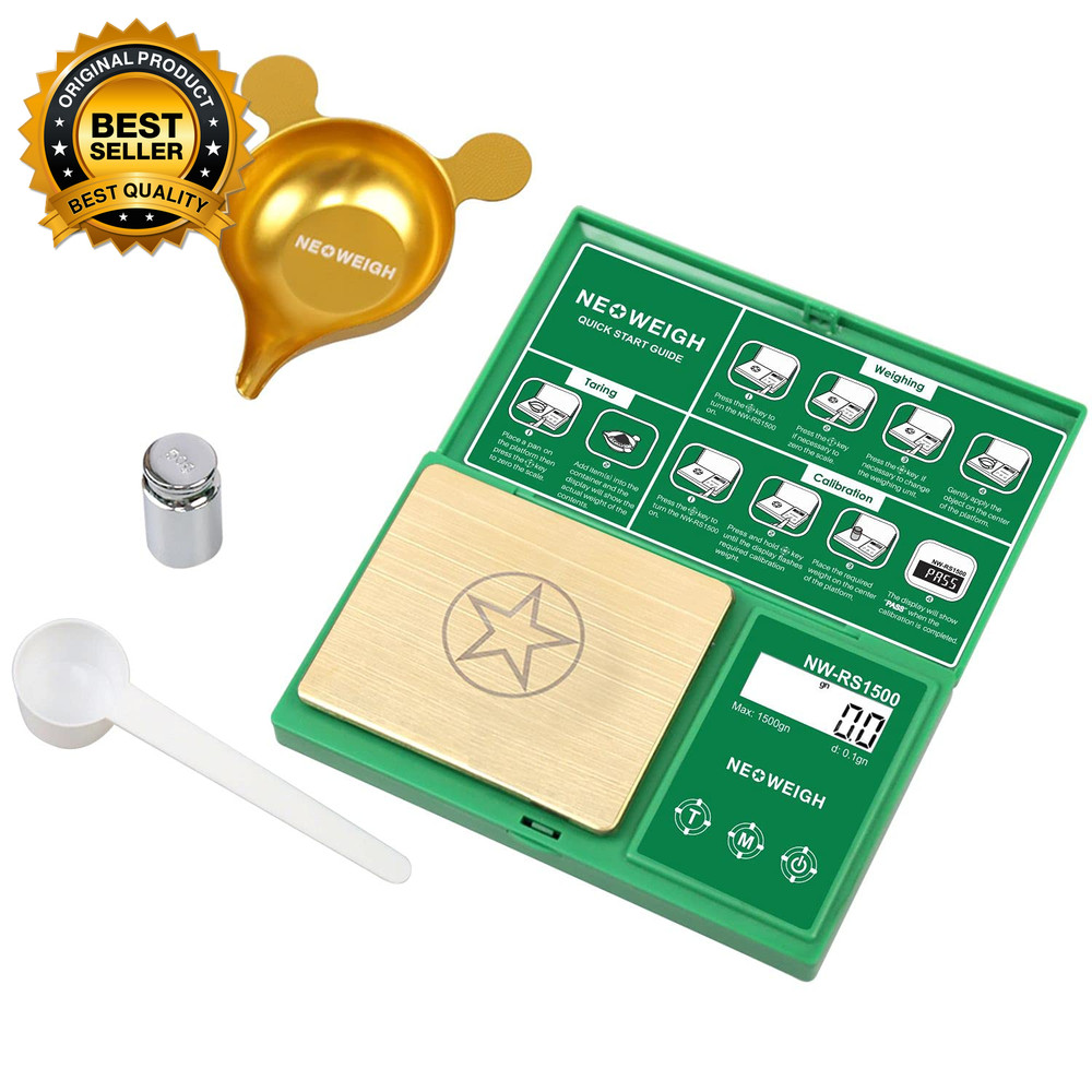 Reloading Scale Powder Scale for Reloading, 1500 Grains X 0.1 Gn