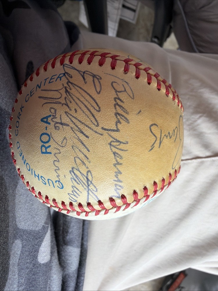 HOF Team Signed Baseball