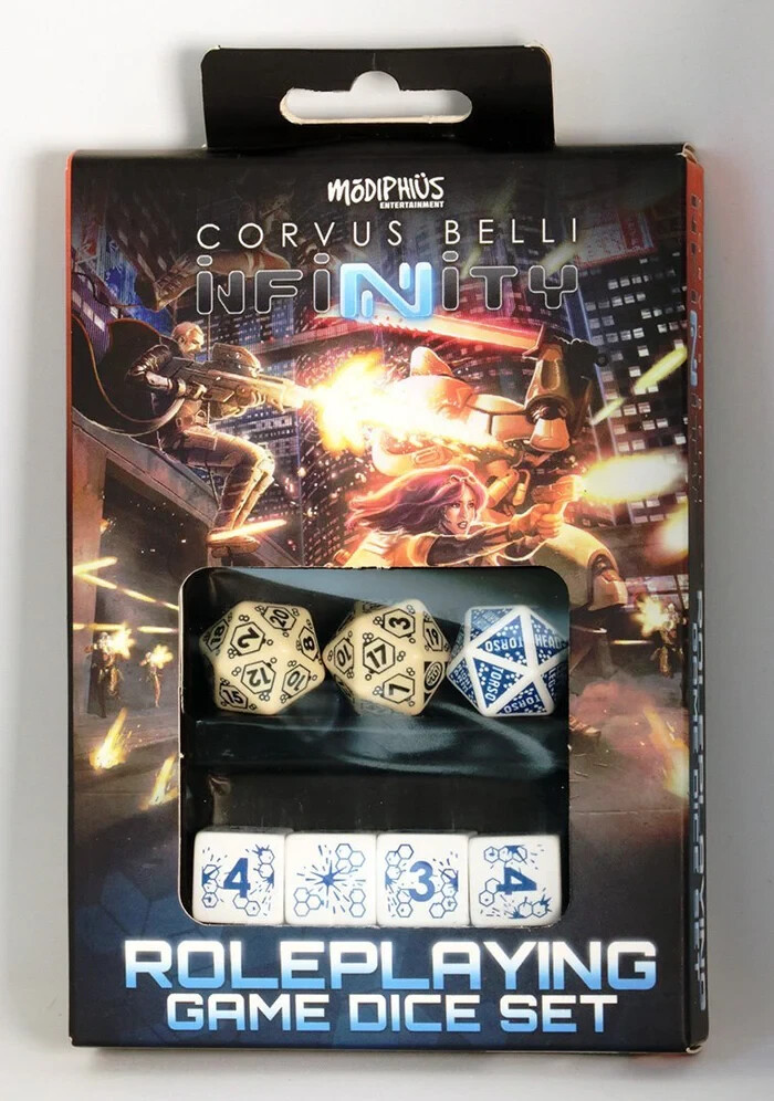 Infinity Roleplaying Game - Faction Dice | Multiple Box Sets