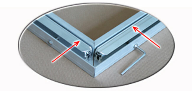 24"x24" Self Stretching Screen Frame Type Multi-functional Stretcher 60x60cm