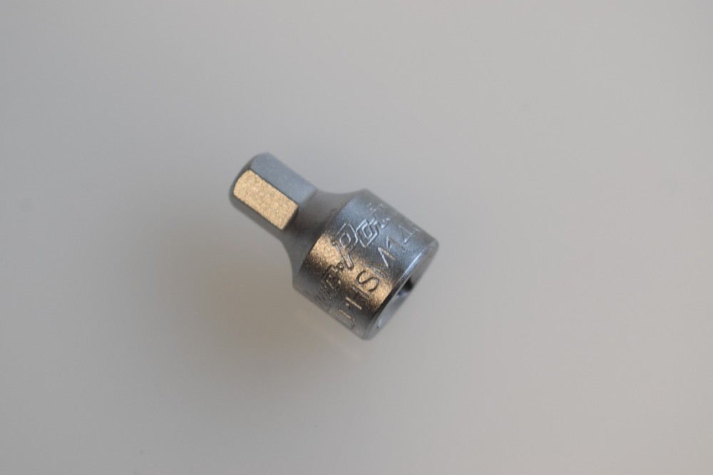 Blue Point Tools BLPHSM146 6mm Stubby Hex Bit Socket 1/4" Drive