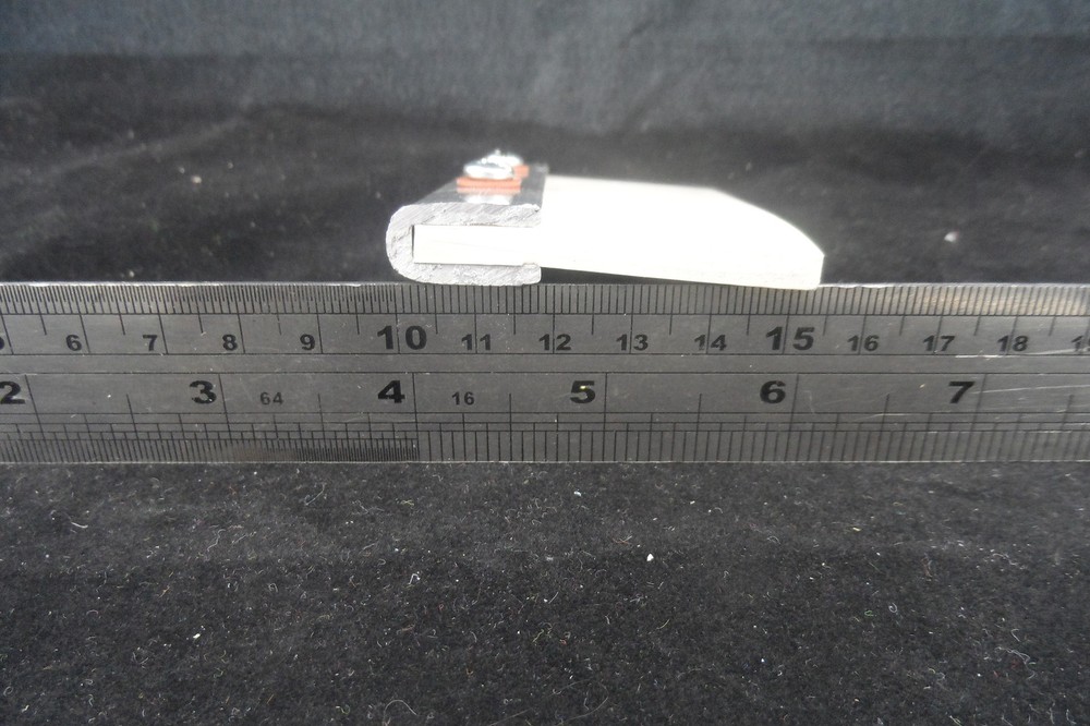 SQUEEGEE 300 MM BLACK LONG RUBBER SOLID NITRILE FREE POST