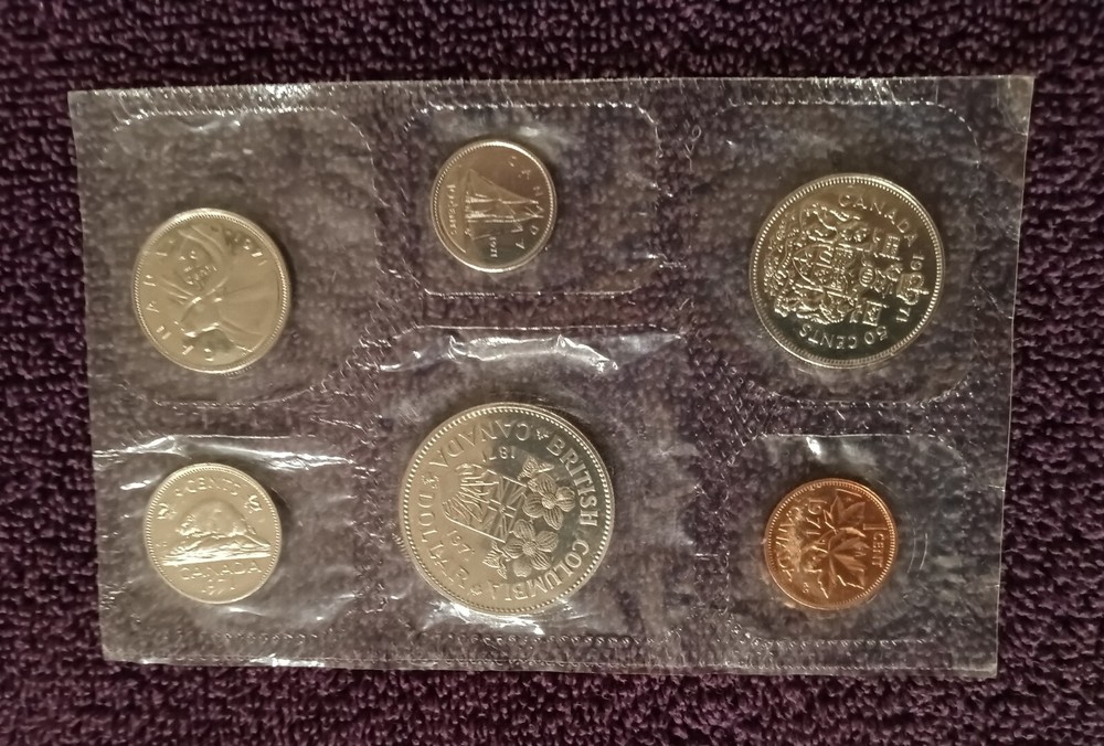 1971 Canada Uncirculated Coin Mint Set
