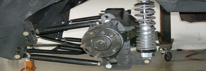 #06PDF 4 Link Rear Suspension Plans Drag Race hot rod pro street Blueprints