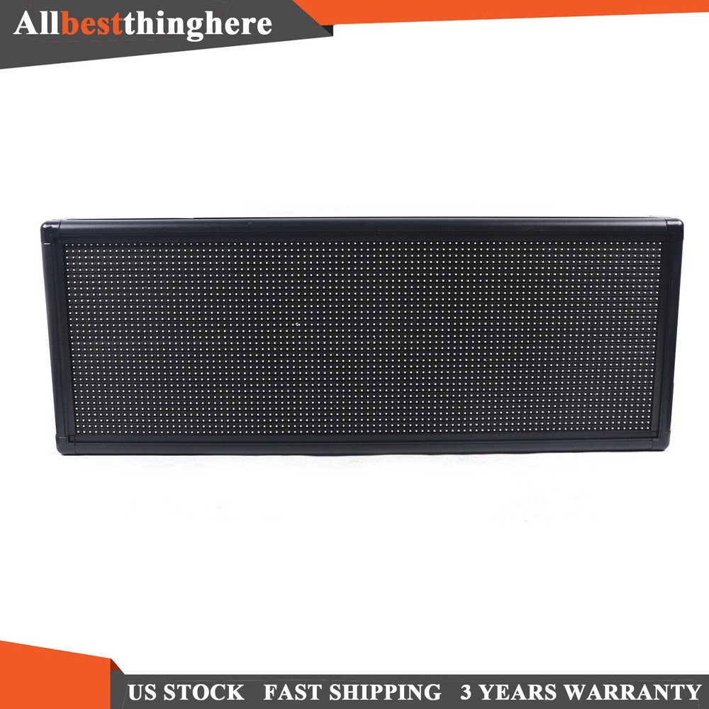 40"*15" LED Sign 3 Colors Sign Programmable Scroll Message Display Board