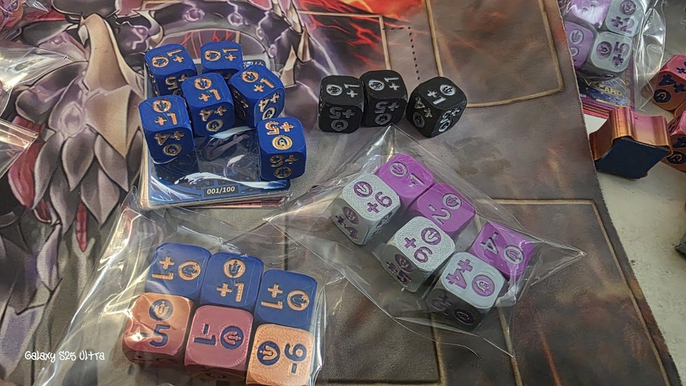 Custom Riftbound Might Marker Diceset