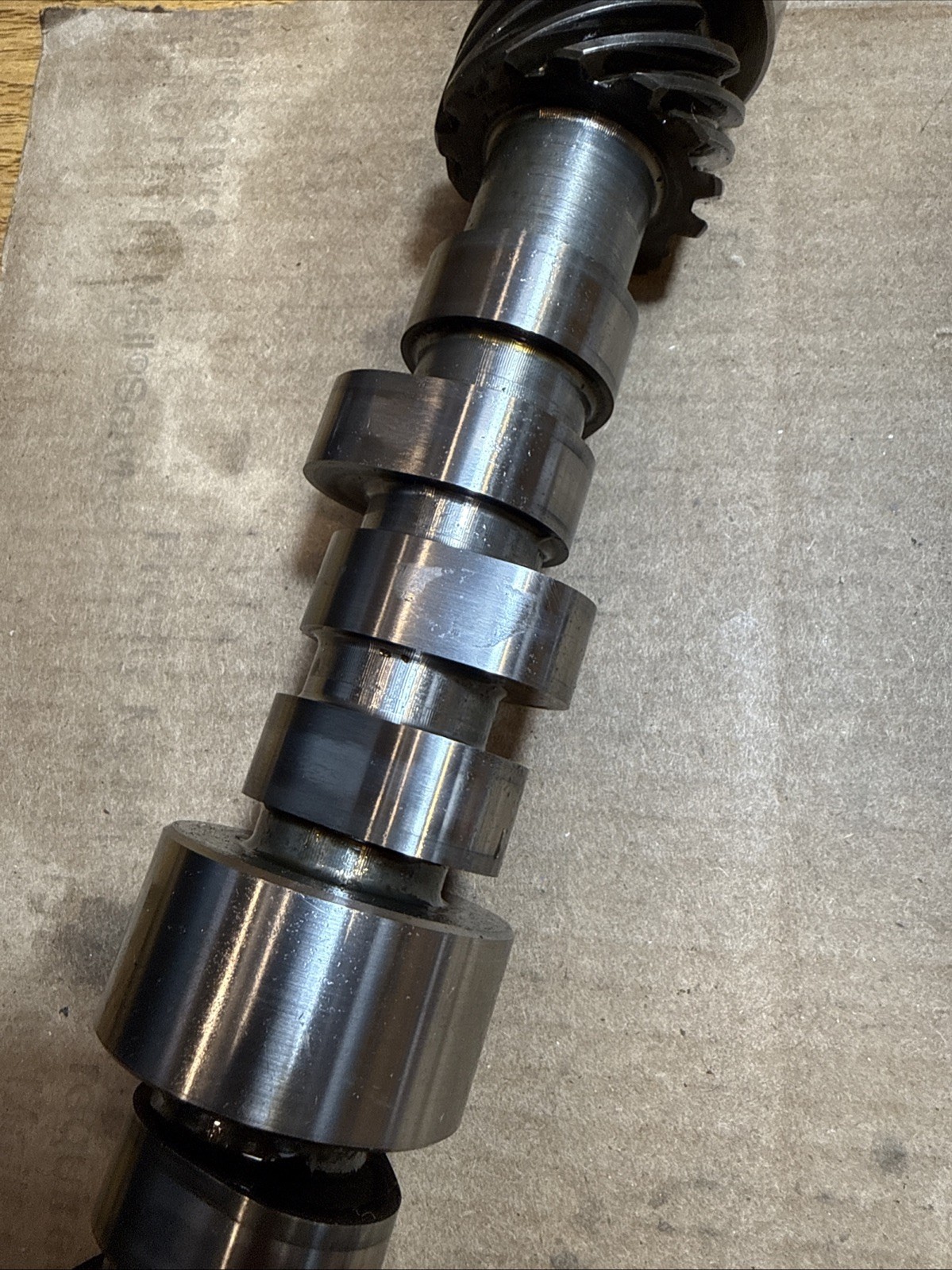 Mercruiser 7.4 MPI camshaft