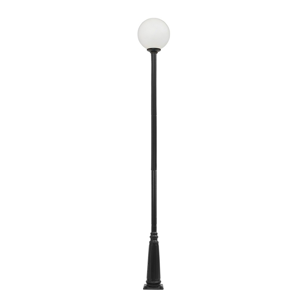 3.1 Meters Outdoor Split-type Light Post With Sturdy Ground Cage For Sidewalks