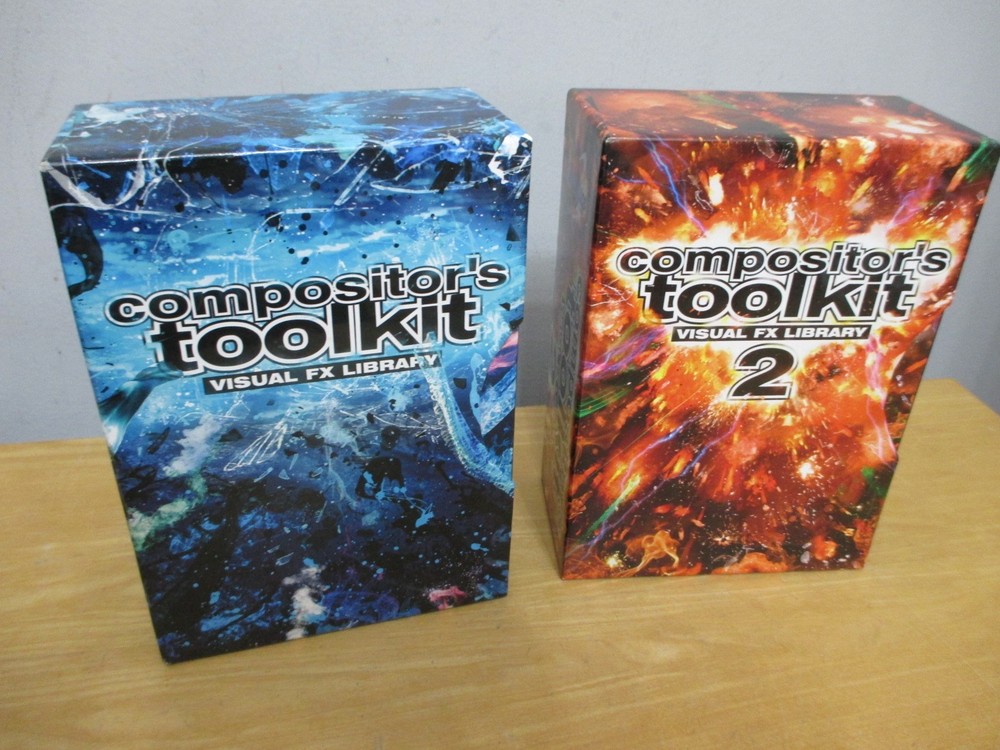 Digital Juice Compositors Toolkit Visual FX Library 1 & 2 *Complete*