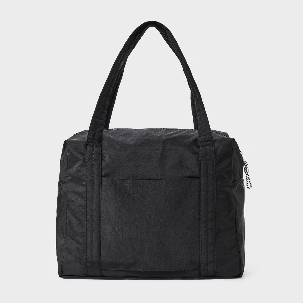 Essential Packable Weekender Duffel Bag - Universal Thread Black