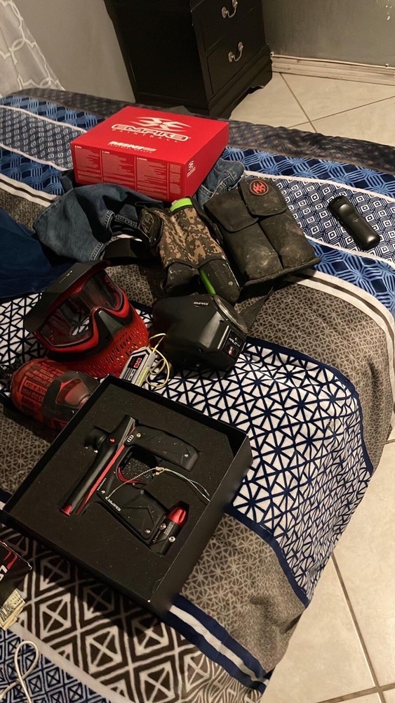 paintball gun package