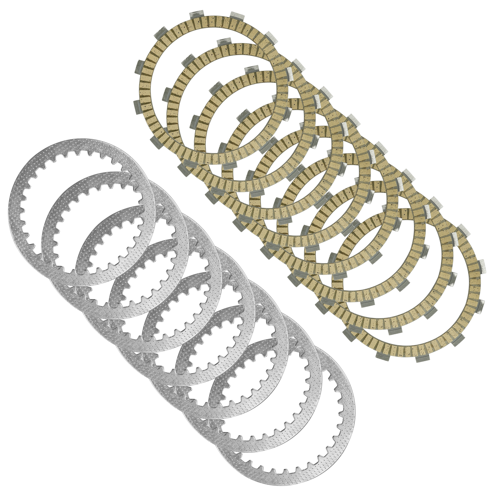 Caltric Clutch Friction and Steel Plates for Suzuki RM250 1996-2005