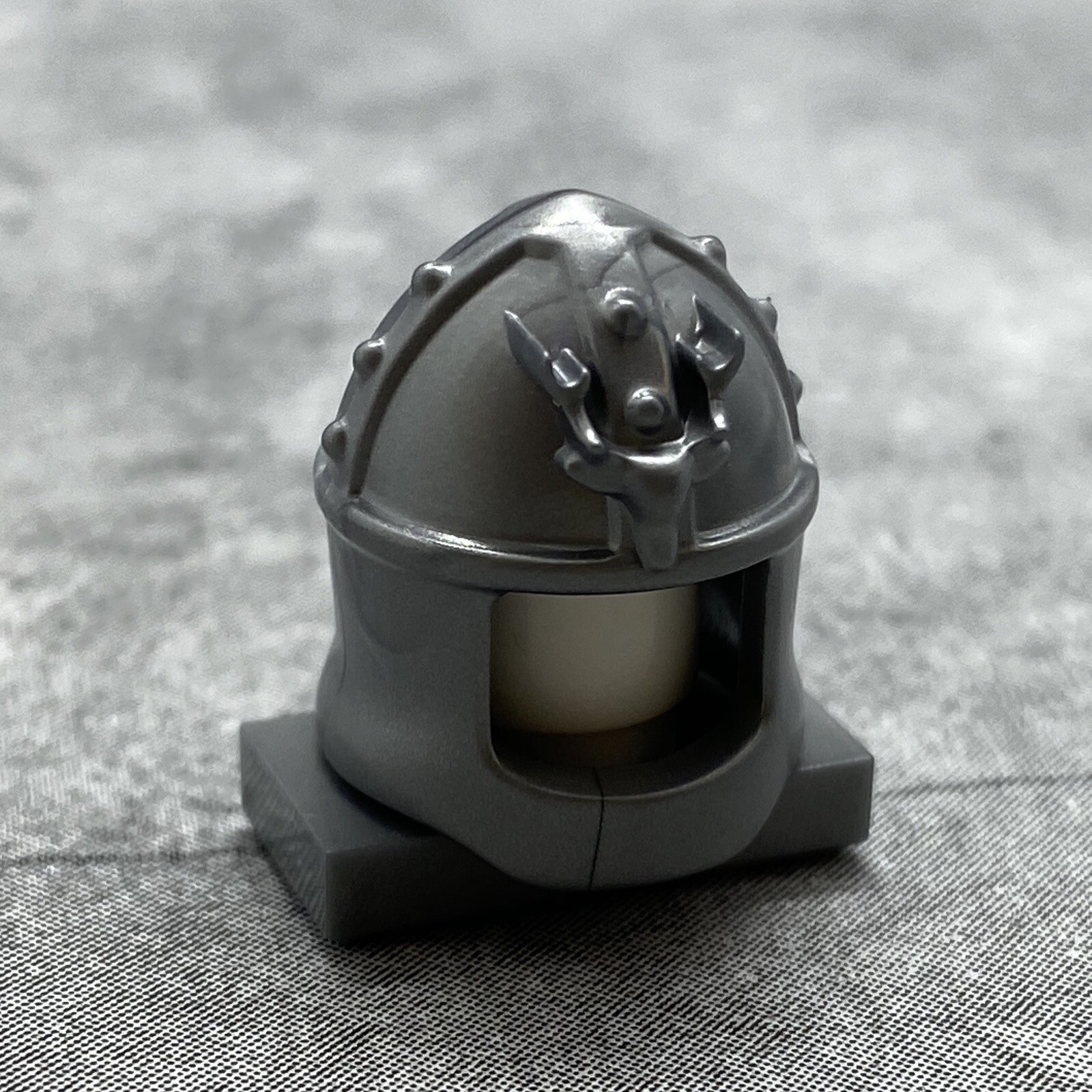 5pack Gray Stag Knight Helmet Blocks Accessories for Minifigures C40805