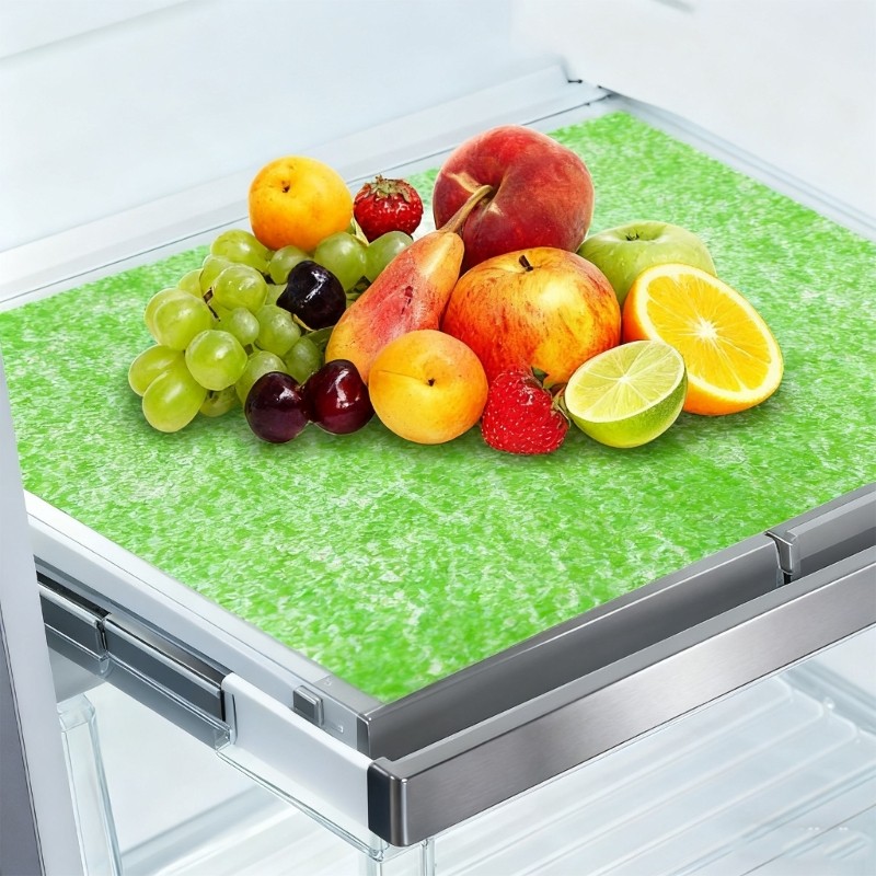 8Pcs Waterproof Coaster Freshly Keeping Mat Fruit Vegetables Refrigerator