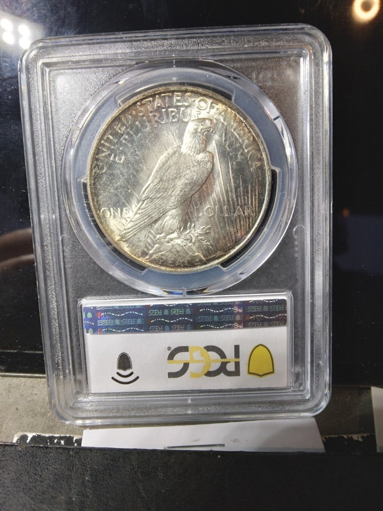 1923 D Peace Silver Dollar PCGS MS-63