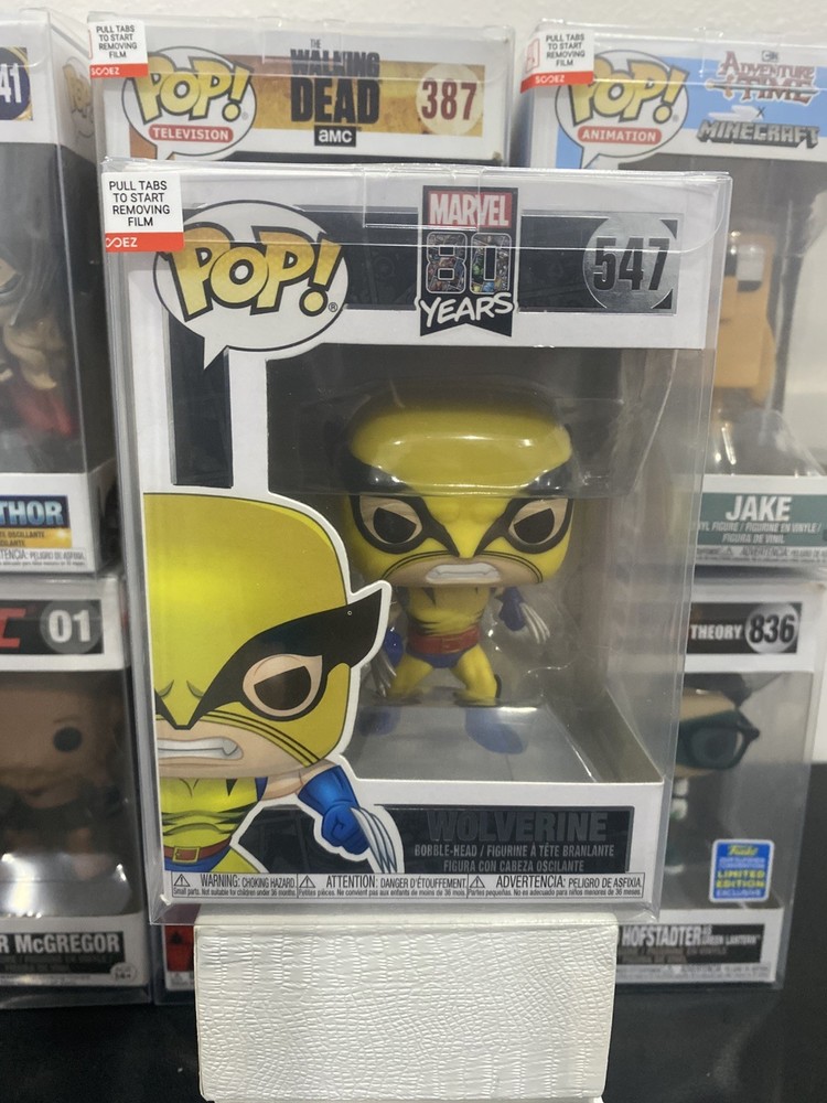 Funko Pop! Marvel 80 Years Wolverine #547