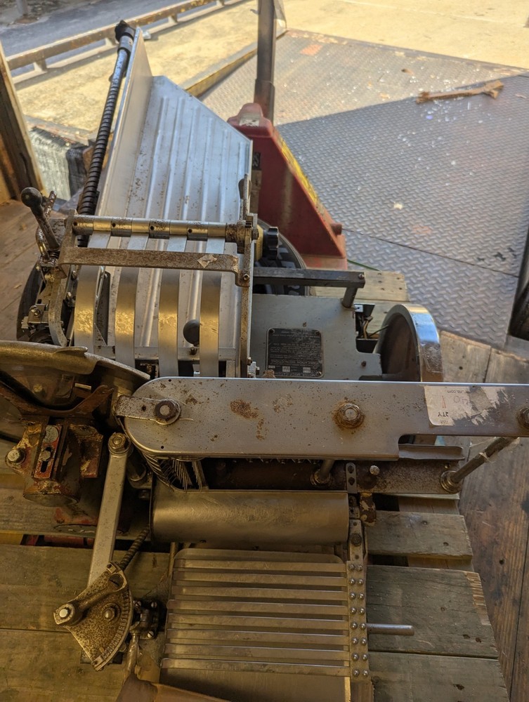 industrial meat grinder/slicer