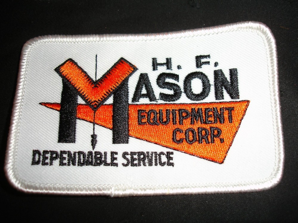 Construction related vintage advertising patch collection