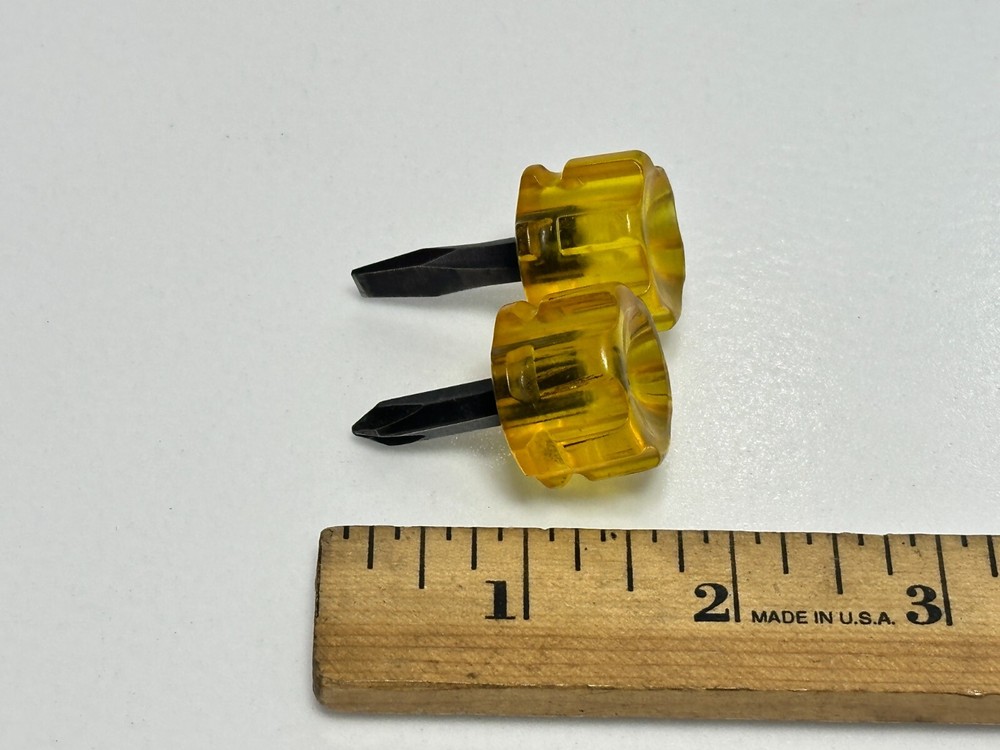 Snap-On Tools USA SDP11 & SD11A Phillips Flat Mini Extra Stubby Screwdriver Set