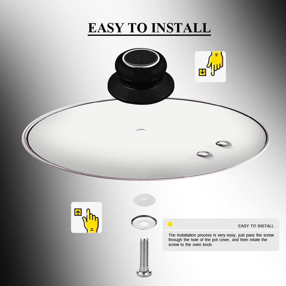 Universal Pot Lid Knob Handle – Replacement Pan Lid Top for Cookware