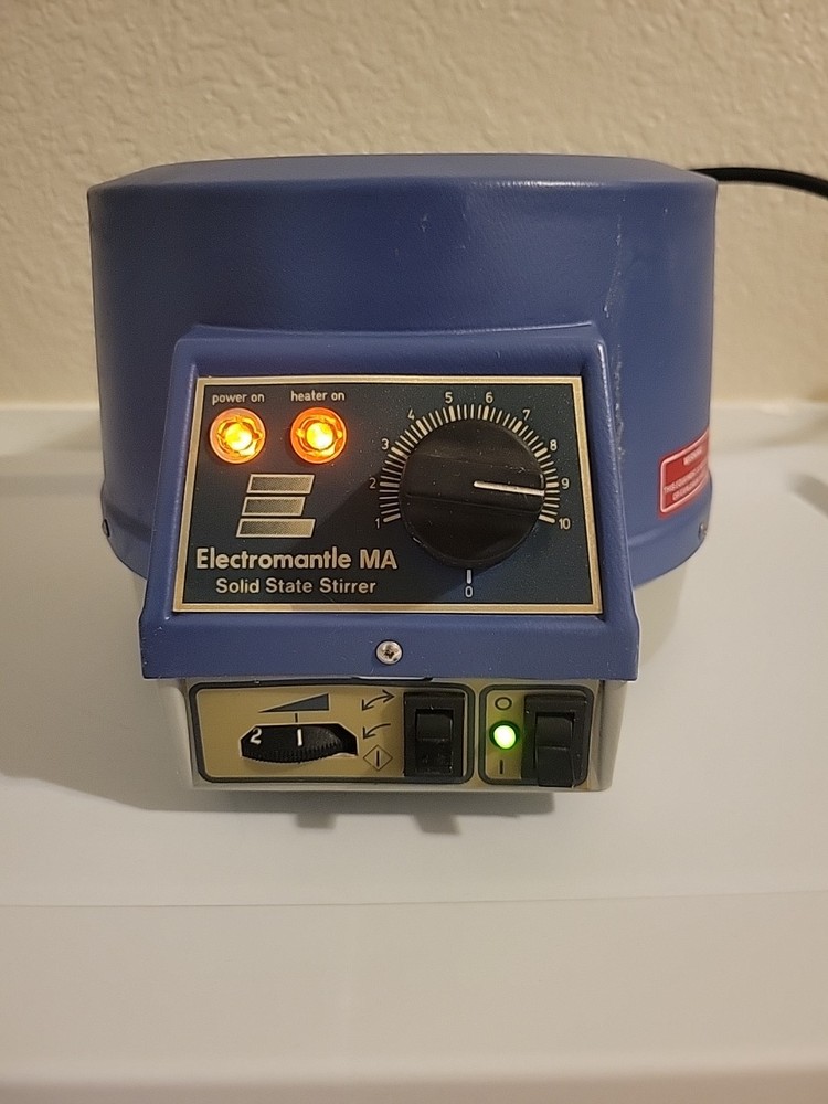 Electromantle MA Solid State Stirrer 110-115v Tested Working Free Shipping