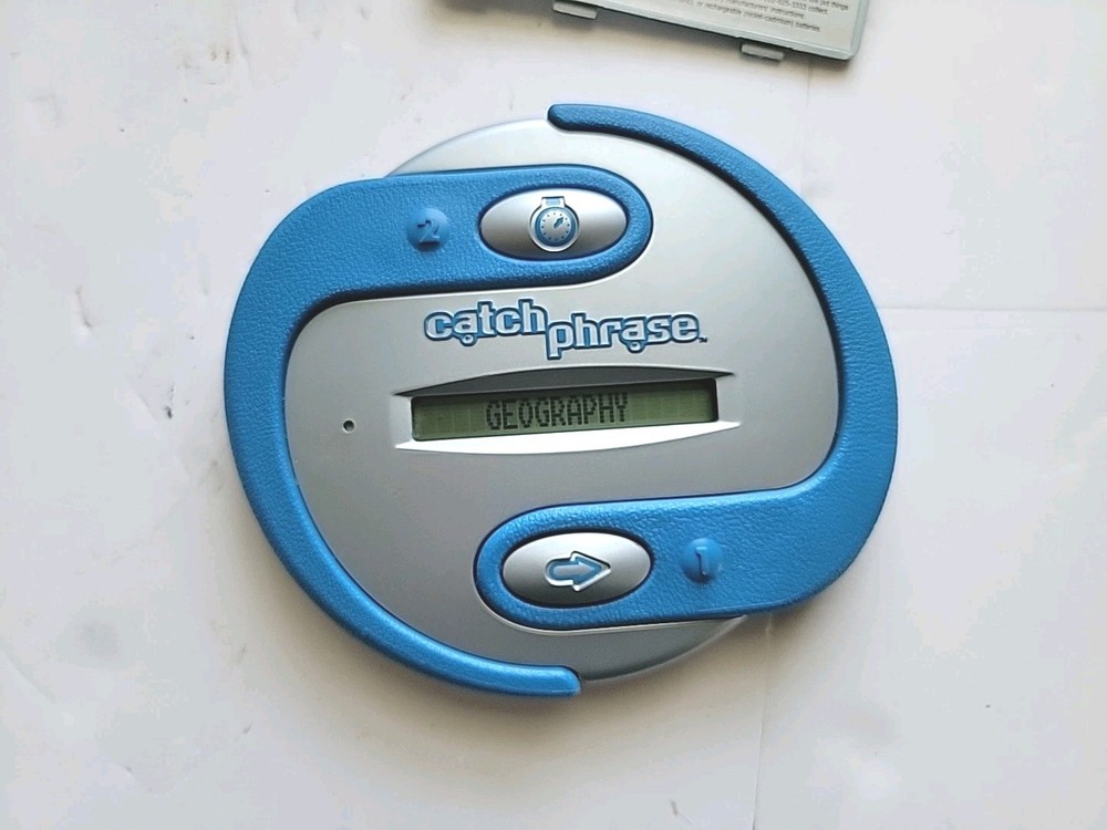 Electronic Handheld Game - Catch Phrase 2000 Edition TESTED