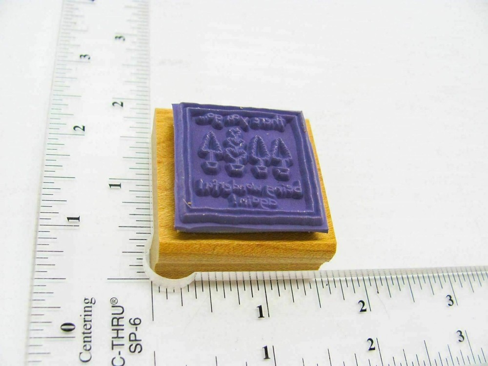 Being Wonderful Again Rubber Stamp - Stamp Set A329