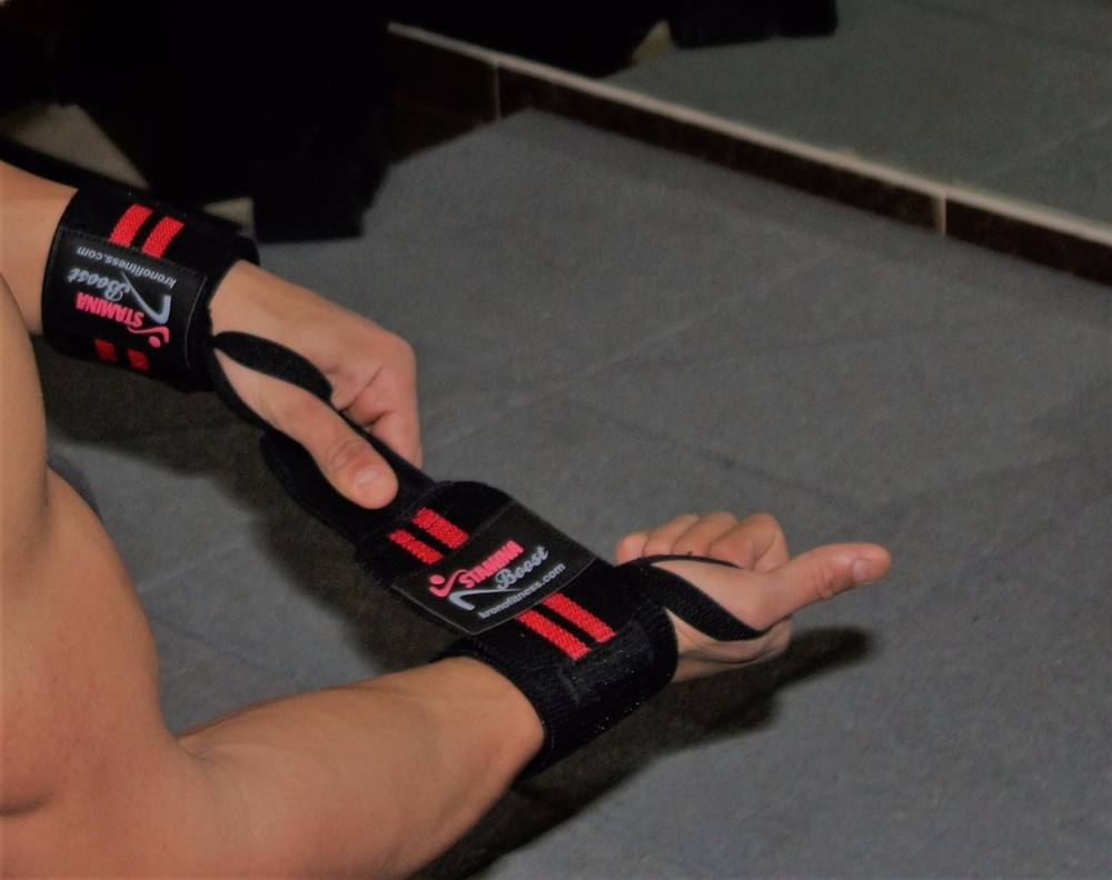 Wrist Wraps Weight Lifting Training Gym Straps Support
