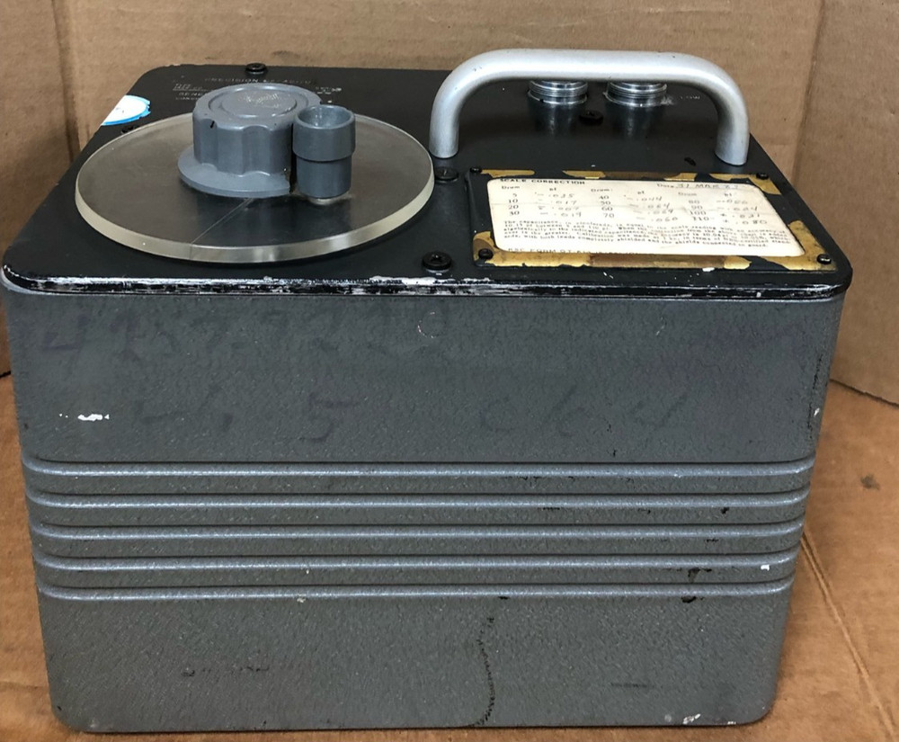 General Radio 1422-CC Precision Capacitor 110 PF (UNTESTED)