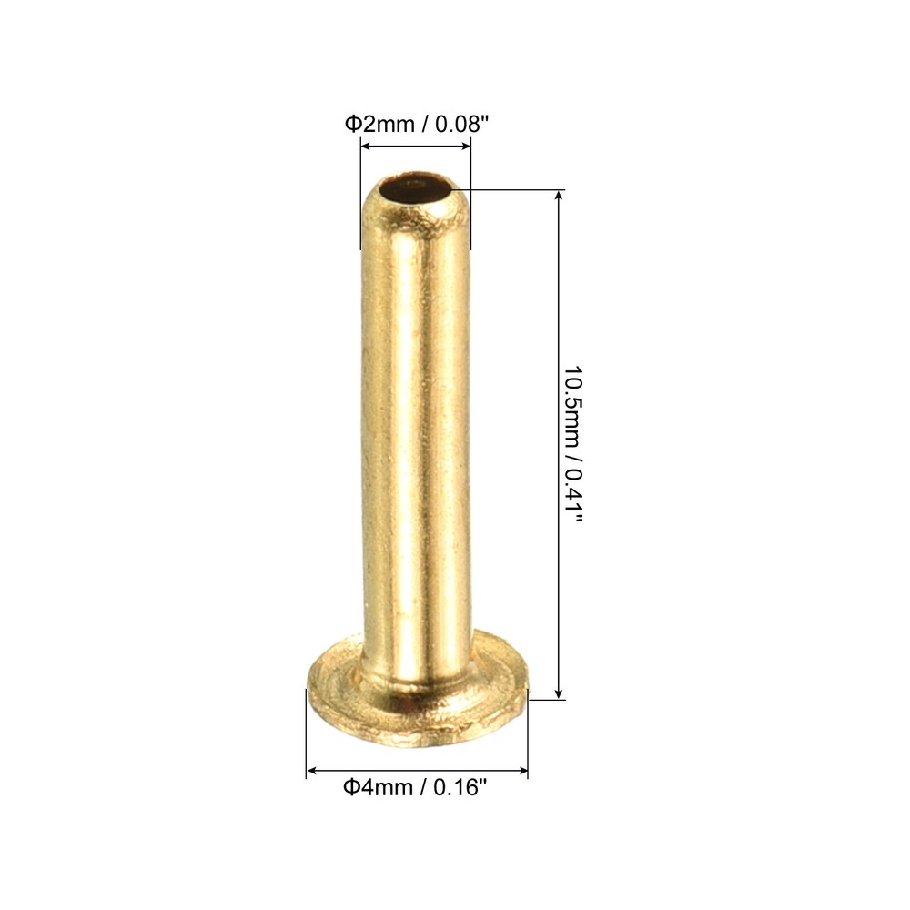 15pcs 2mm Tube Brass Compression Insert Tube Support Compression Sleeve Fitting