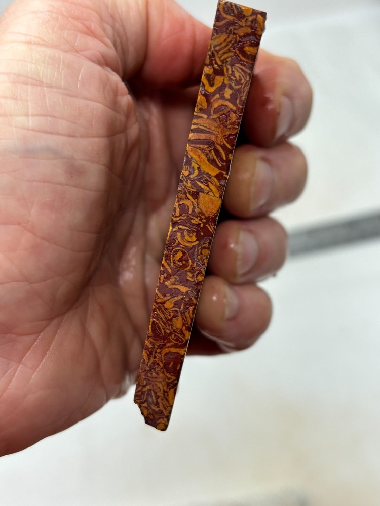 Script Stone Jasper Slab Cabbing Lapidary Collecting Combo Ship Avail