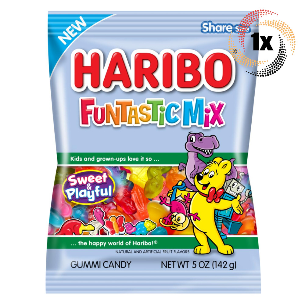 Haribo Funtastic Mix Peg Bag