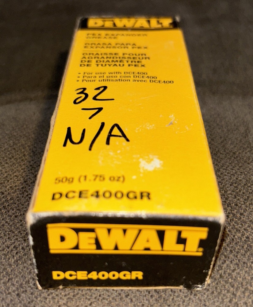 DEWALT PEX 2.04-oz Expander Grease Model#DCE400GR