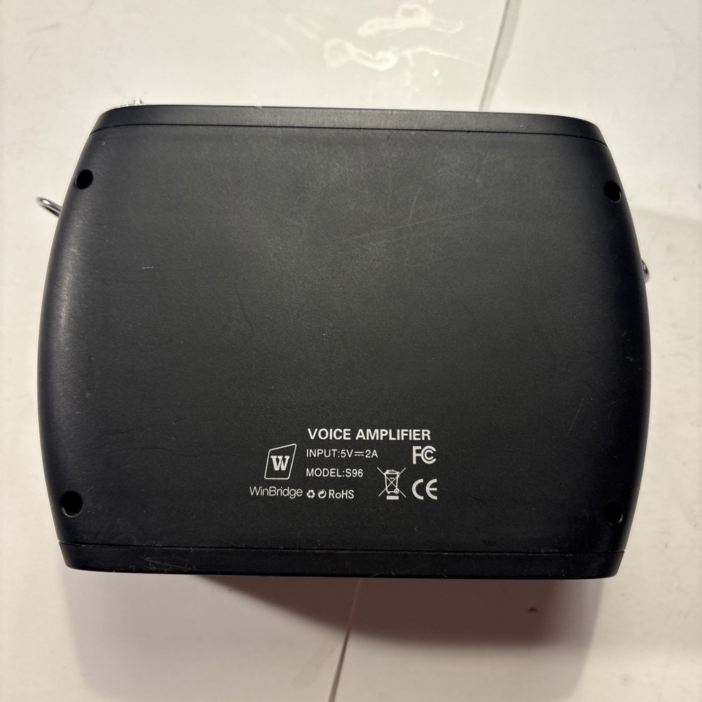 WinBridge S96 25W Wireless Voice Amplifier Unit Only Great Shape