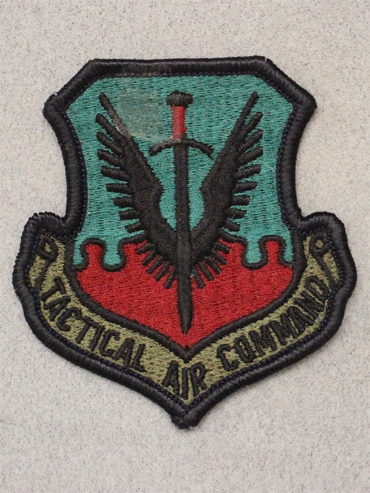 USAF Air Force Patch: Tactical Air Command - subdued 3558
