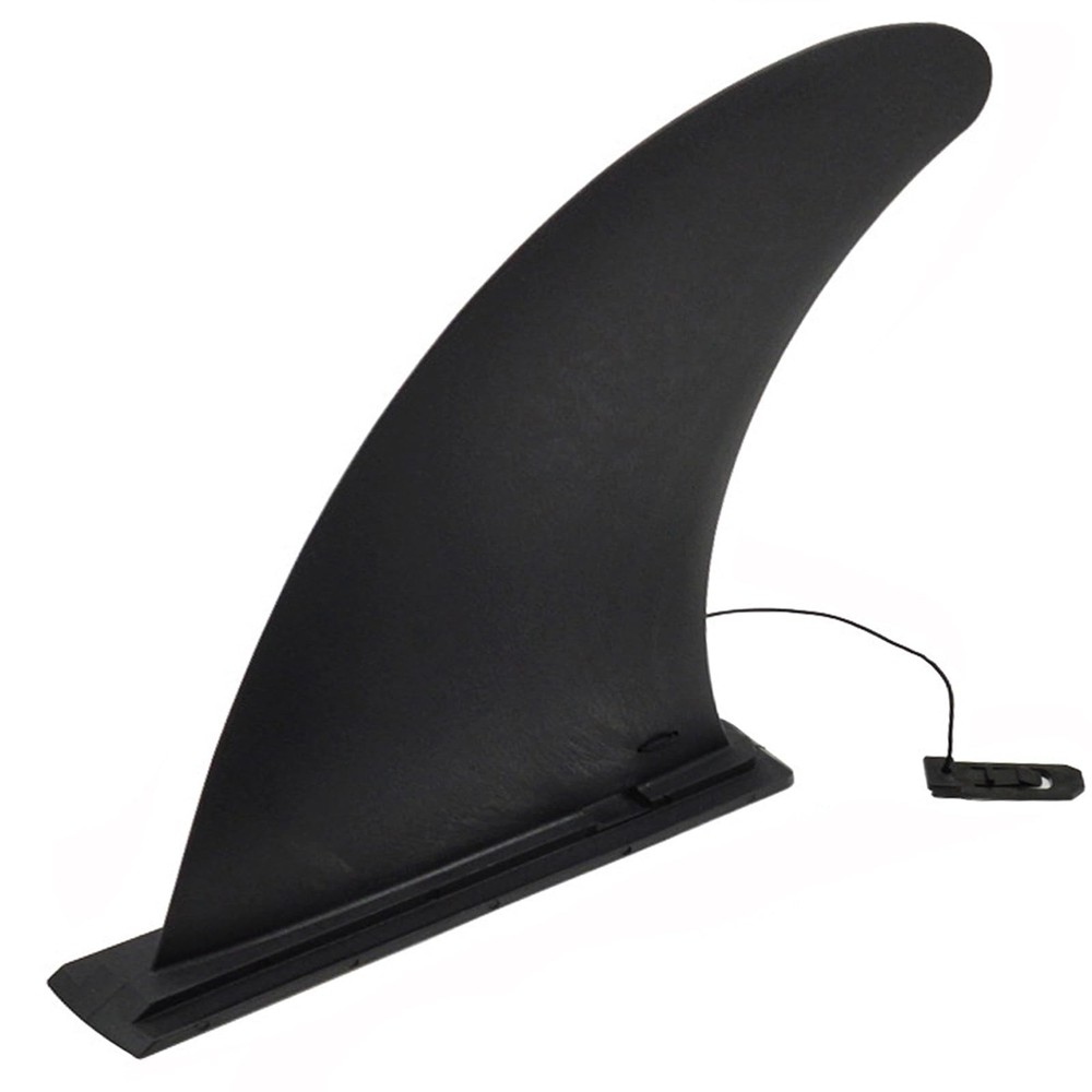 Jashem Surf Board Fin 9" Inflatable Paddleboard Replacement Large, black