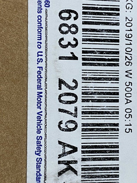 Genuine Mopar Tailgate Latch Right 68312079AM